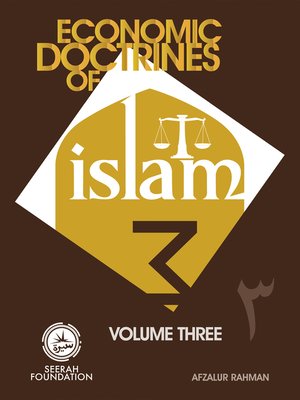 cover image of Economic Doctrines of Islam--Volume 3